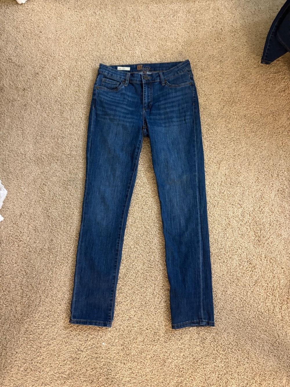 KUT Women's Dark Blue Carrie boyfriend Jeans